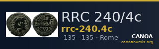 RRC 240/4c — CANOA