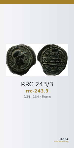 RRC 243/3 — CANOA