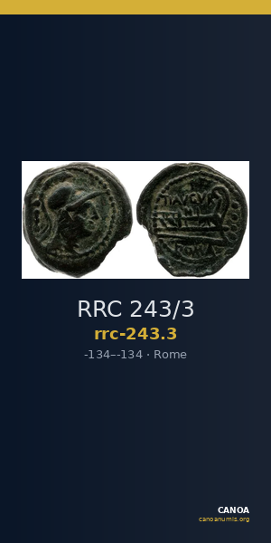 RRC 243/3 — CANOA