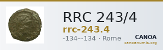 RRC 243/4 — CANOA