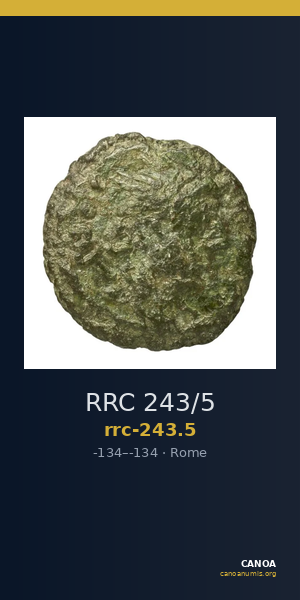 RRC 243/5 — CANOA