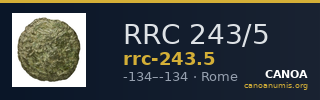 RRC 243/5 — CANOA