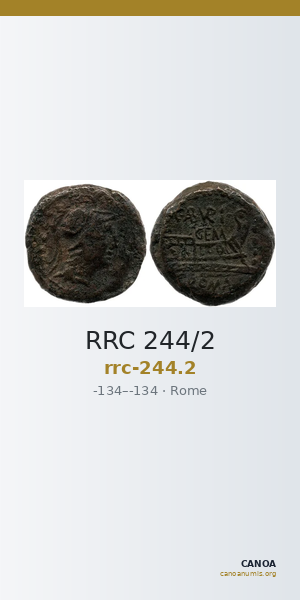 RRC 244/2 — CANOA
