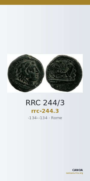 RRC 244/3 — CANOA