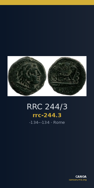 RRC 244/3 — CANOA