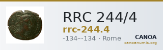 RRC 244/4 — CANOA