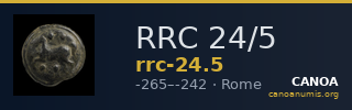 RRC 24/5 — CANOA