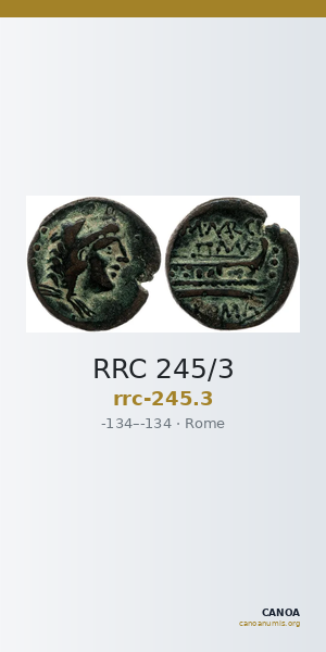 RRC 245/3 — CANOA