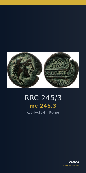 RRC 245/3 — CANOA