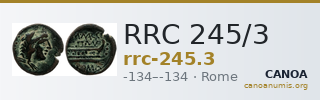RRC 245/3 — CANOA