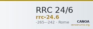 RRC 24/6 — CANOA