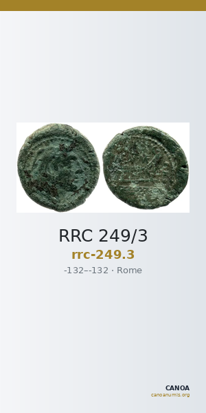 RRC 249/3 — CANOA