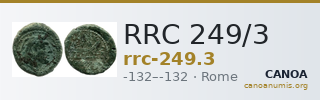 RRC 249/3 — CANOA