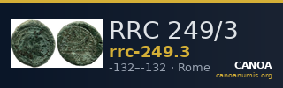 RRC 249/3 — CANOA