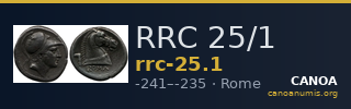 RRC 25/1 — CANOA