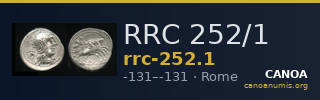 RRC 252/1 — CANOA