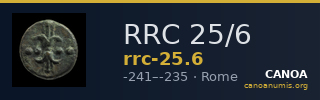 RRC 25/6 — CANOA