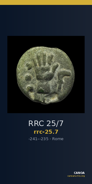RRC 25/7 — CANOA