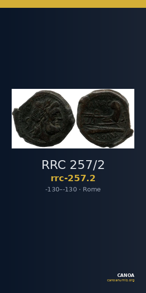 RRC 257/2 — CANOA