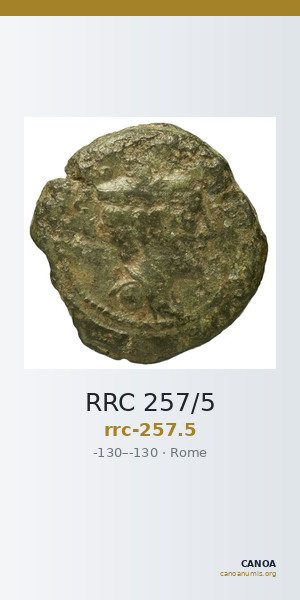 RRC 257/5 — CANOA