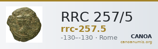 RRC 257/5 — CANOA