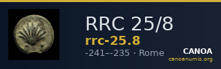RRC 25/8 — CANOA