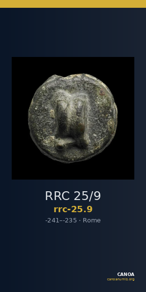 RRC 25/9 — CANOA