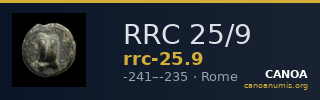 RRC 25/9 — CANOA