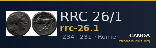 RRC 26/1 — CANOA