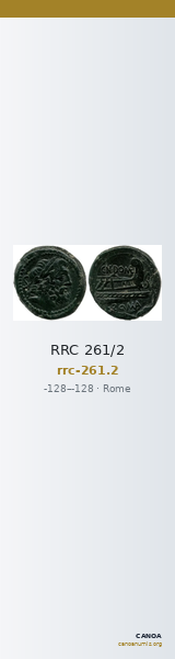 RRC 261/2 — CANOA
