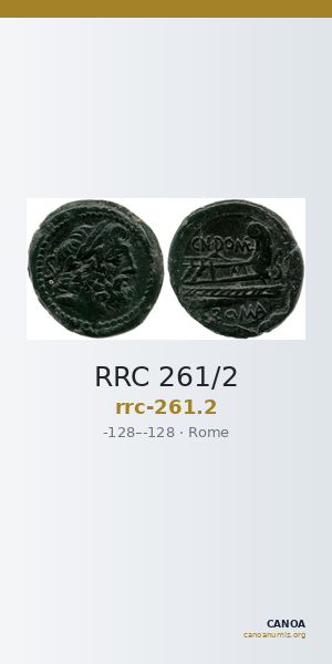 RRC 261/2 — CANOA