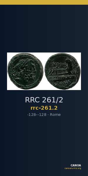 RRC 261/2 — CANOA