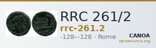 RRC 261/2 — CANOA