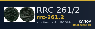 RRC 261/2 — CANOA
