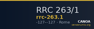 RRC 263/1 — CANOA