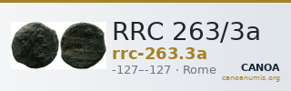 RRC 263/3a — CANOA