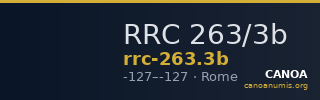 RRC 263/3b — CANOA