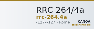 RRC 264/4a — CANOA