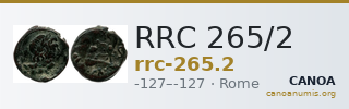 RRC 265/2 — CANOA