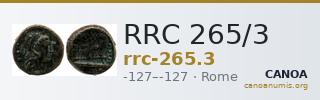 RRC 265/3 — CANOA