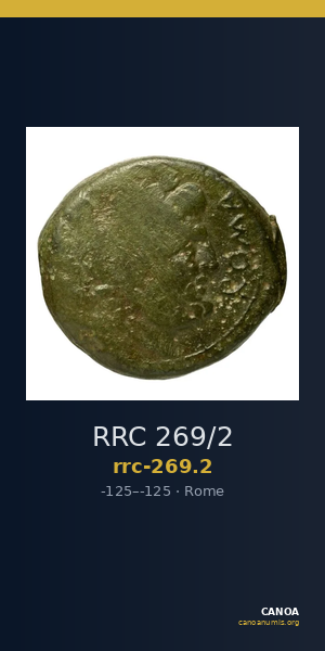 RRC 269/2 — CANOA