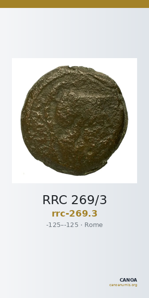 RRC 269/3 — CANOA