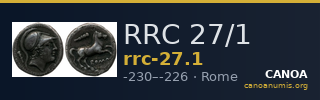 RRC 27/1 — CANOA