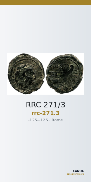 RRC 271/3 — CANOA