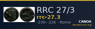 RRC 27/3 — CANOA