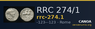 RRC 274/1 — CANOA
