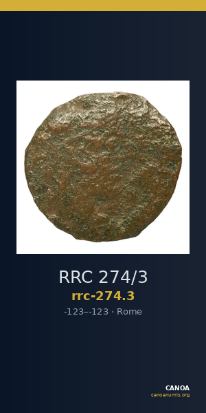 RRC 274/3 — CANOA