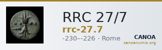 RRC 27/7 — CANOA