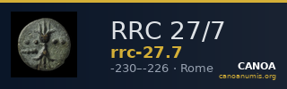 RRC 27/7 — CANOA