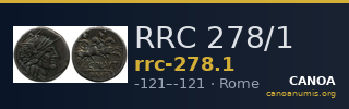 RRC 278/1 — CANOA